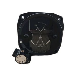 Alcor Dual EGT Indicator P/N 205-18A Untested